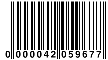 0 000042 059677