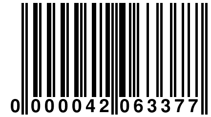 0 000042 063377