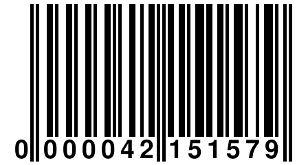 0 000042 151579