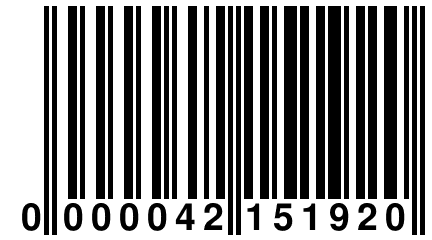 0 000042 151920
