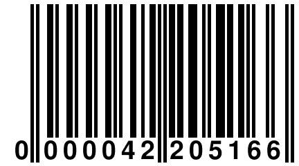 0 000042 205166