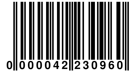 0 000042 230960