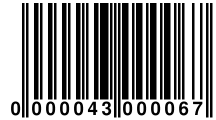 0 000043 000067