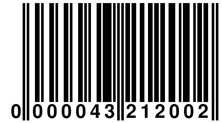 0 000043 212002