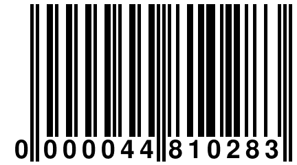 0 000044 810283