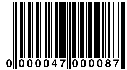 0 000047 000087