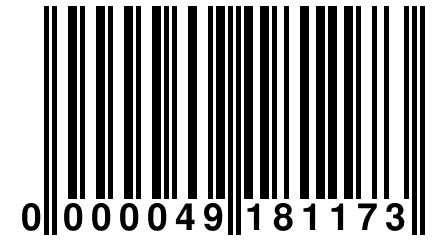 0 000049 181173