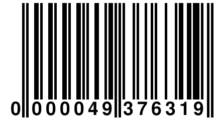 0 000049 376319