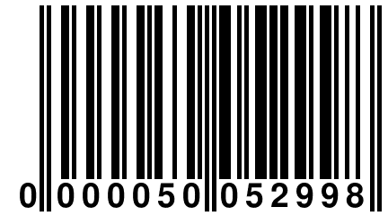 0 000050 052998