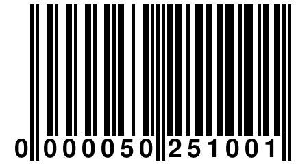 0 000050 251001