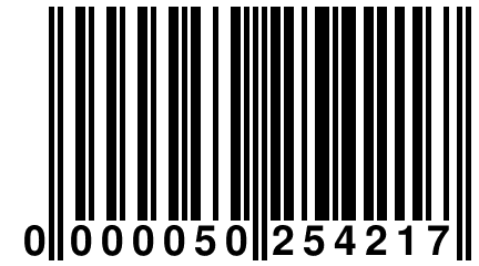 0 000050 254217