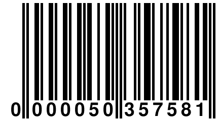 0 000050 357581