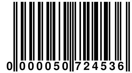 0 000050 724536