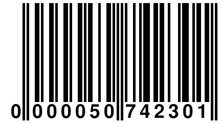 0 000050 742301