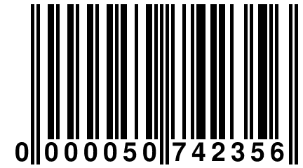 0 000050 742356