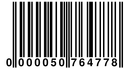 0 000050 764778