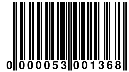 0 000053 001368