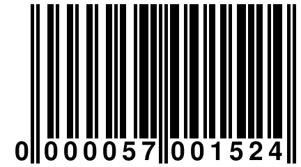 0 000057 001524