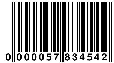 0 000057 834542