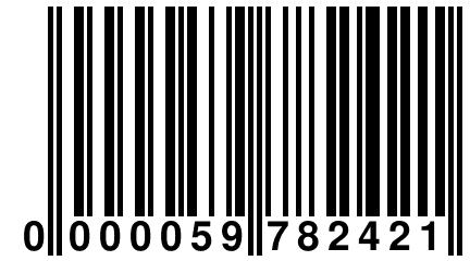 0 000059 782421