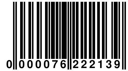 0 000076 222139