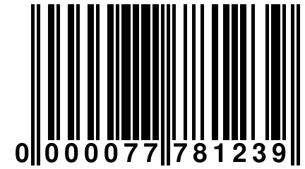 0 000077 781239