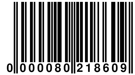 0 000080 218609