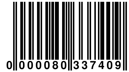 0 000080 337409