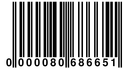 0 000080 686651