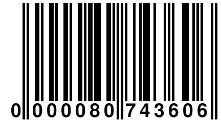 0 000080 743606