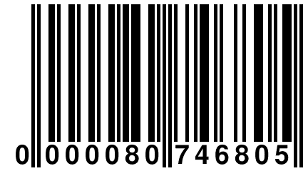 0 000080 746805