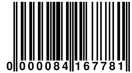 0 000084 167781