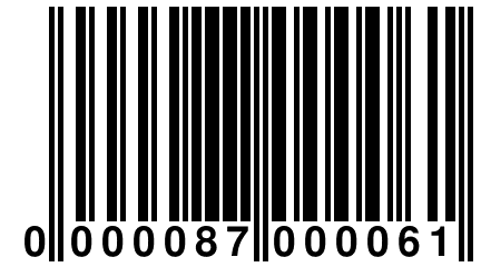 0 000087 000061