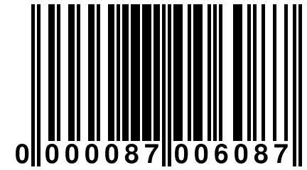 0 000087 006087