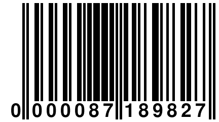 0 000087 189827