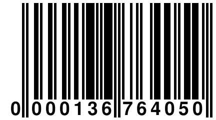 0 000136 764050