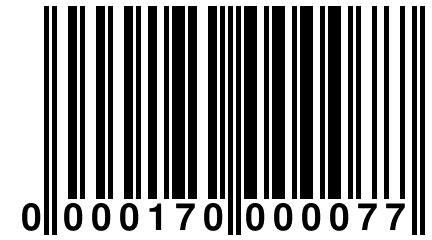 0 000170 000077