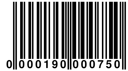 0 000190 000750