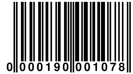 0 000190 001078