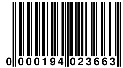 0 000194 023663