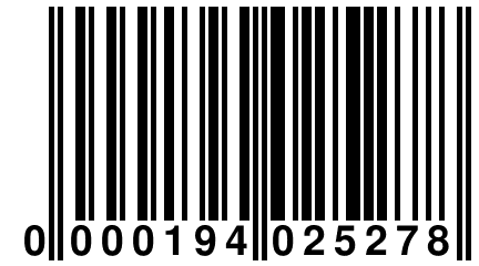 0 000194 025278