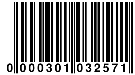 0 000301 032571