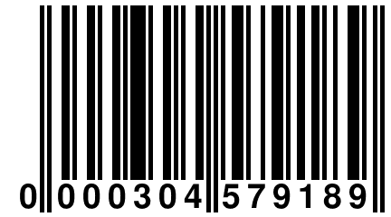 0 000304 579189