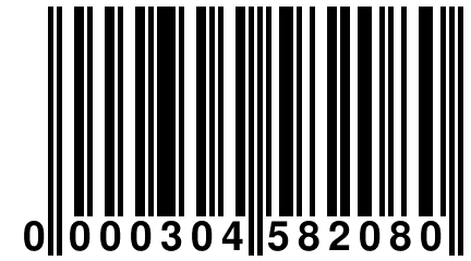 0 000304 582080