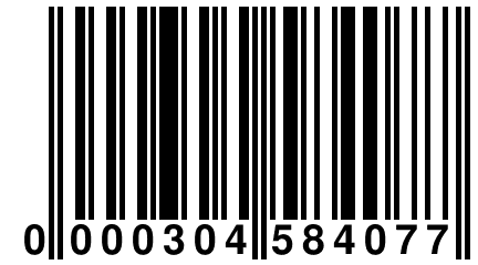 0 000304 584077