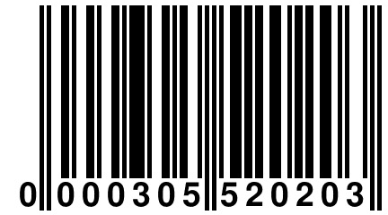 0 000305 520203