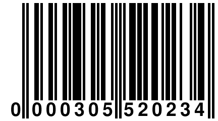 0 000305 520234