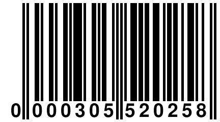 0 000305 520258