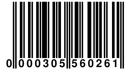 0 000305 560261