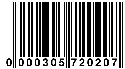 0 000305 720207